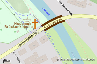 Brückenkapelle des hl. Nepomuk